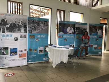 Exposition Histoire, Sport & Citoyenneté Présentée par la délégation CASDEN de Guyane