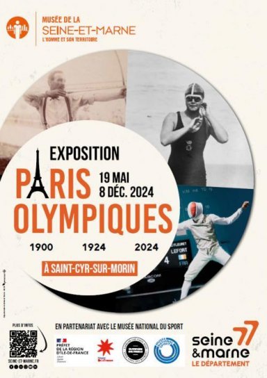 « Paris Olympique 1900-1924-2024 » présentée au musée départemental de la Seine-et-Marne à Saint-Cyr-sur-Morin