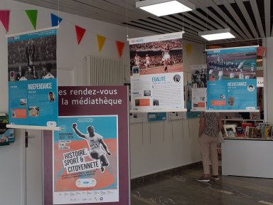 Exposition Histoire, sport et citoyenneté. Des Jeux Olympiques d’Athènes 1896 aux JOP Paris 2024 