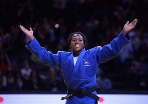 Photos Clarisse Agbegnenou [France] victorieuse au Paris Grand Slam, photographies de presse, 2016.
