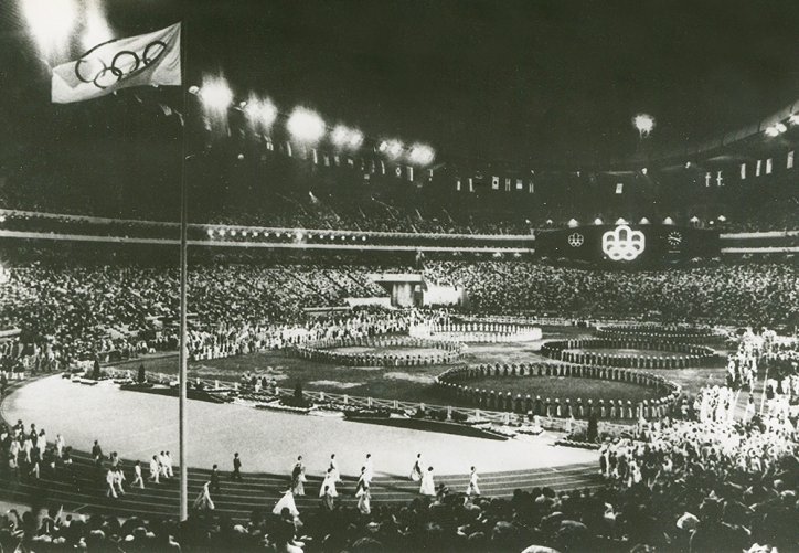 Cérémonie de clôture, photographie, 1976