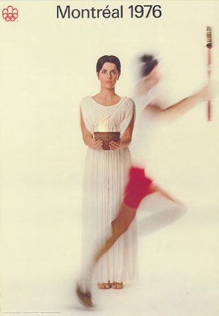 Image Montréal 1976, affiche, 1976.