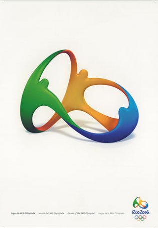 Image Rio 2016, affiche signée
agence Tatil, 2016.
