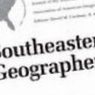Visuel Southeastern Geographer, vol. 53, n° 2