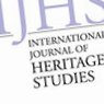 Visuel International Journal of Heritage Studies, vol. 19, n° 2