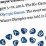 Visuel Rio de Janeiro 2016 Olympic Games