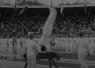 Visuel d'archives sur les épreuves de gymnastique, d’athlétisme, de haies et de saut à la perche de 1912