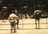 Visuel d'archives sur la finale de boxe amateur avec Cassius Clay