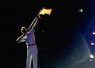 Visuel d'archive sur la flamme olympique