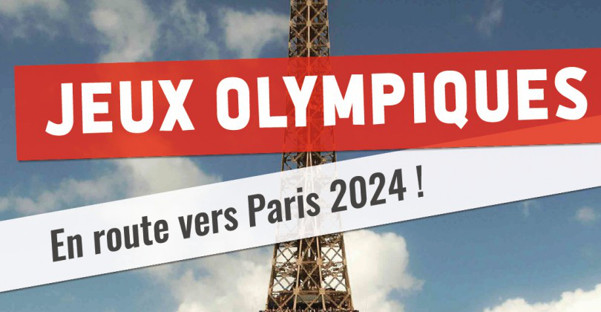 Couverture de l'exposition pédagogique JEUX OLYMPIQUES - En route vers Paris 2024 !